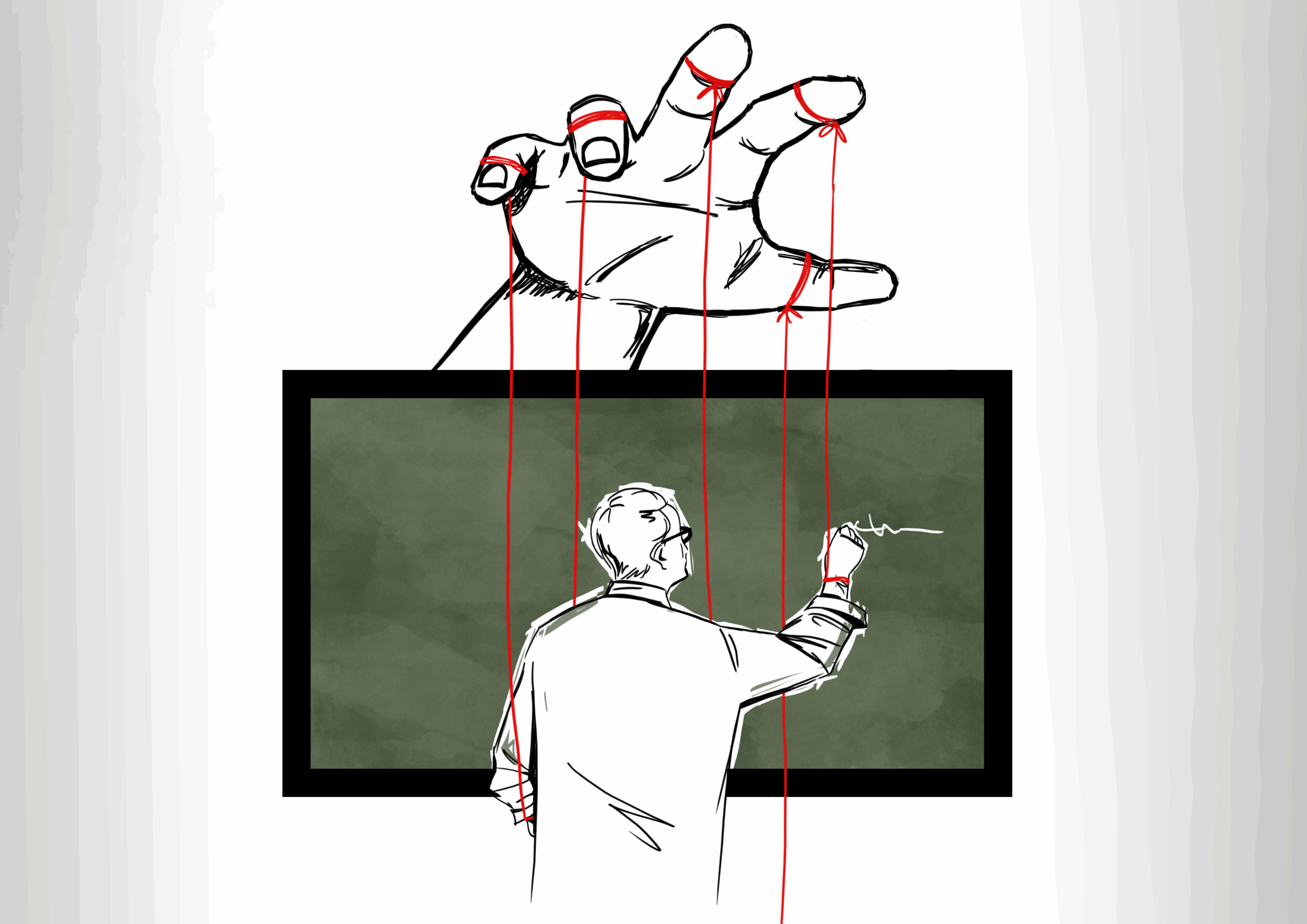 Ilustración sobre la vinculación entre capital y ciencia