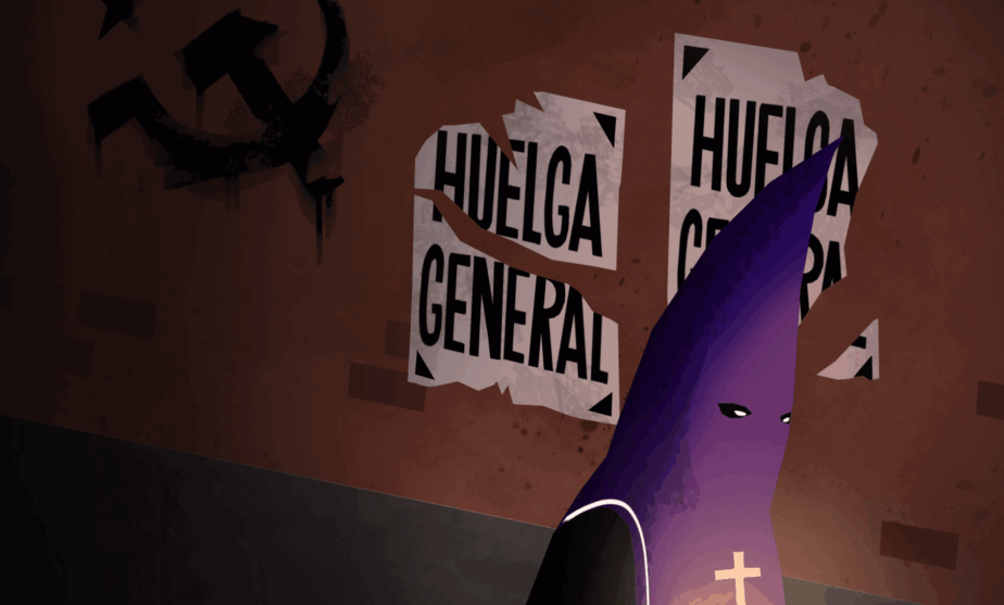 Ilustración sobre la religiosidad popular
