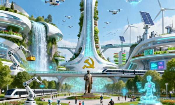 Una Inteligencia Artificial viciada por la ideología burguesa intenta imaginar el comunismo
