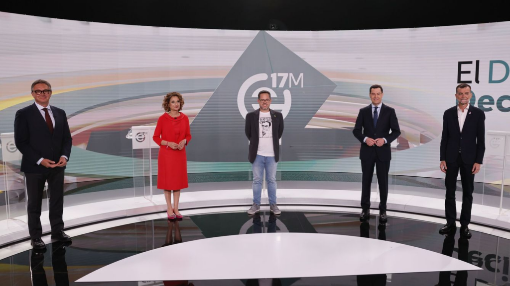 Debate de las elecciones en Andalucía