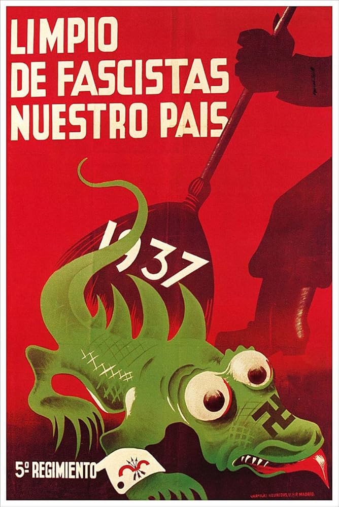 Cartel histórico del 5º Regimiento