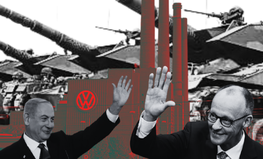La venta de una planta de VW en Alemania para producir armas da alas al proyecto genocida del sionismo