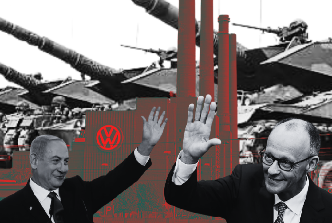 La venta de una planta de VW en Alemania para producir armas da alas al proyecto genocida del sionismo